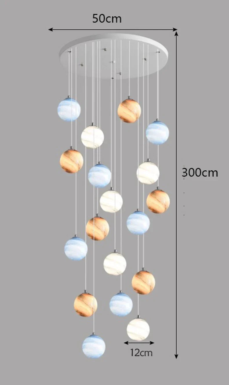 Modern Dine Pendant Lights LED Chandelier Ceiling Lamp Indoor Lighting