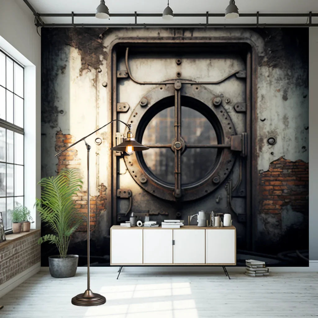 Modern Retro Metal LED Floor Lamp for Living Room Bedroom Decor