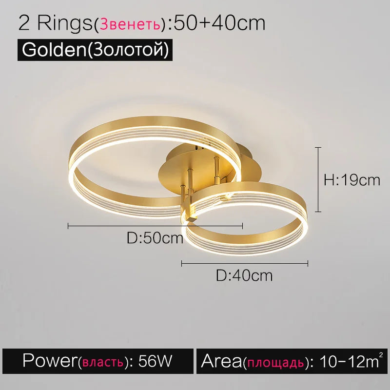 New Nordic Ceiling Lamp: Modern, Creative, Elegant Lighting for Bedroom and Living Room