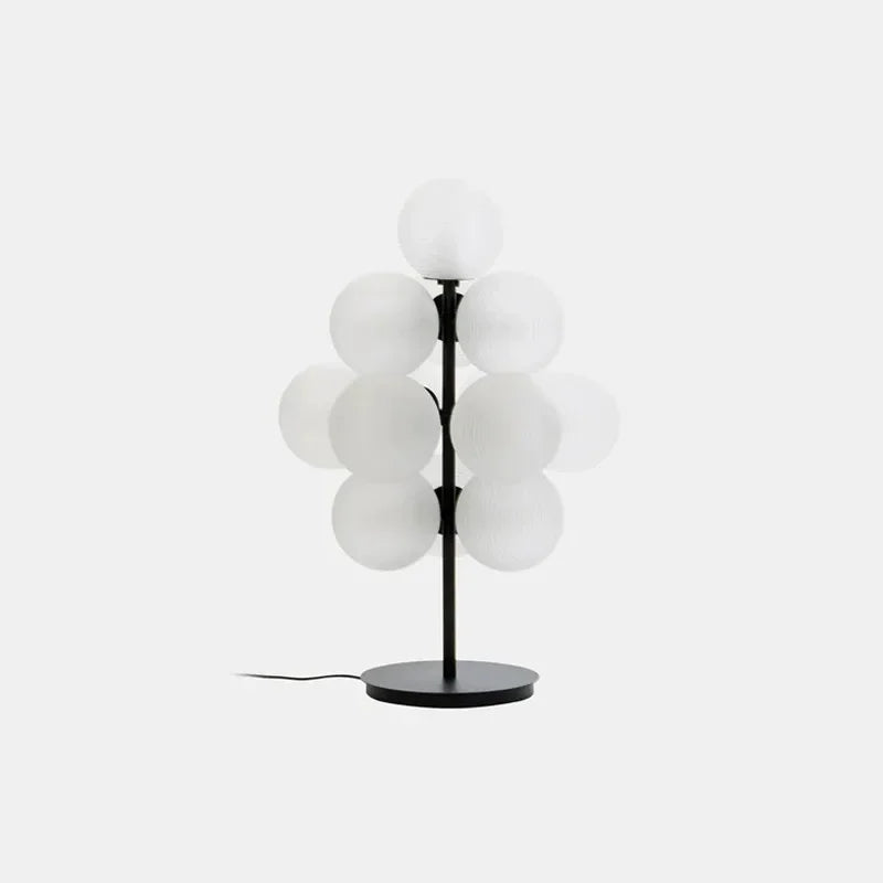 Glass Bubble Floor Lamp: Modern Nordic LED Lighting for Living Room and Bedroom