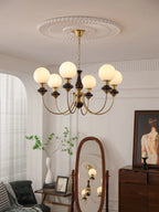 Magic Beans Pendant Light Luxury Chandelier for Vintage Living Room Decor