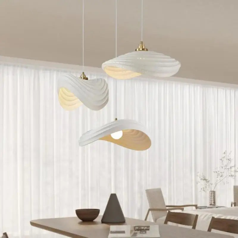 Minimalist Resin Pendant Lights for Dining Room and Bar