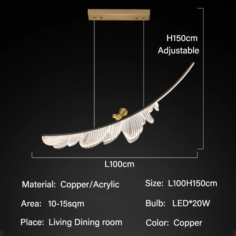 Modern Design Ceiling Chandelier for Living Dining Bedroom - Stylish Indoor Decor Lighting