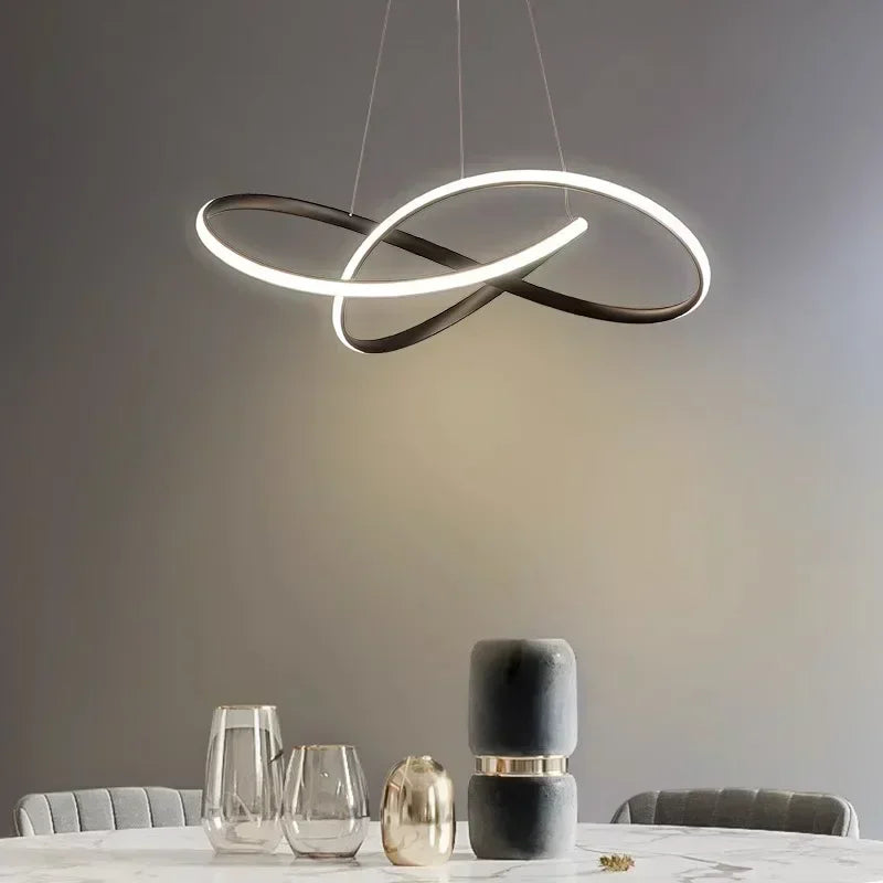 Modern Minimalist Ring LED Pendant Lights for Home Decor Lighting