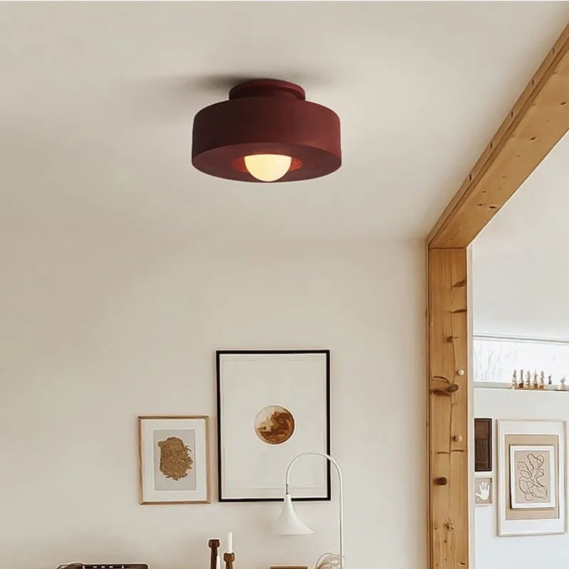 Modern Nordic Wabi Sabi Corridor Ceiling Light Fixture