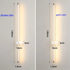 Rotatable Long Wall Sconces for Indoor Living Room Hallway Bathroom Decor