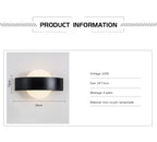 4W LED Wall Light Iron & Acrylic Indoor Lamp Fixture for Kitchen and Dining