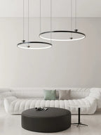 Italian Style Annular Pendant Lamp for Living Room, Dining Room, Bedroom