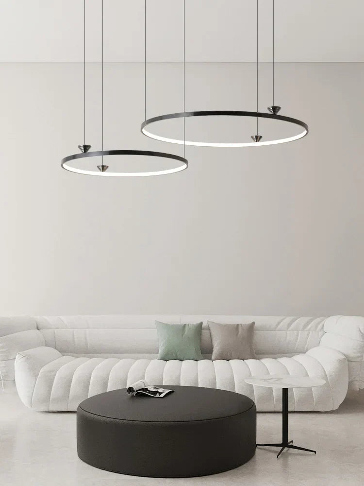 Italian Style Annular Pendant Lamp for Living Room, Dining Room, Bedroom