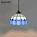 Tiffany Style Stained Glass Pendant Chandelier for Home Lighting