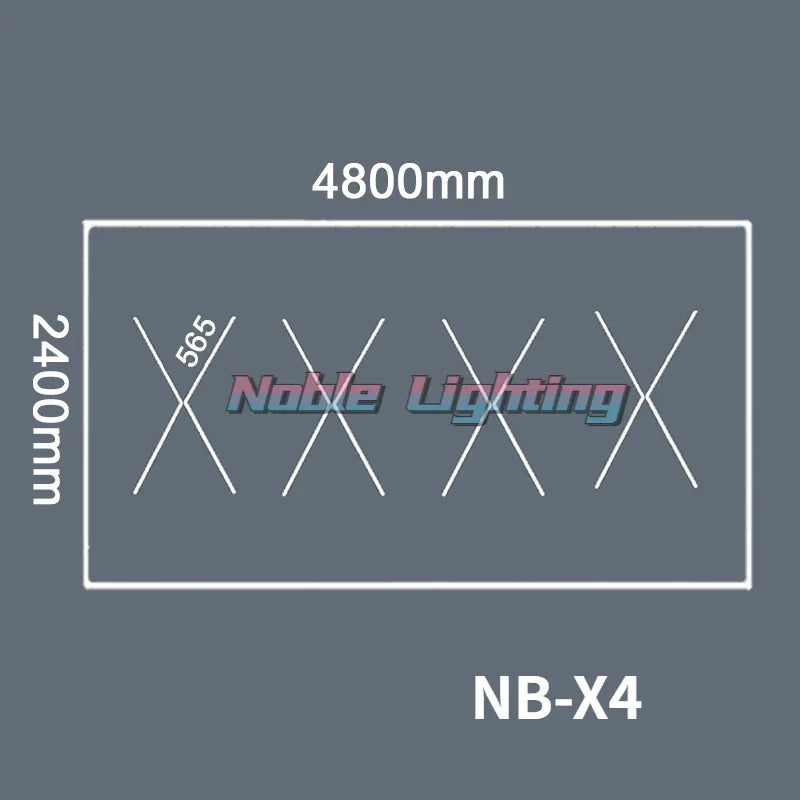 Hexagon Honeycomb LED Garage Ceiling Light