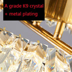 Crystal LED Chandelier Ceiling Lamps - Modern Luxury Indoor Lighting Fixtures