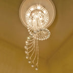 Luxury Crystal Chandelier for Living Room LED Lighting