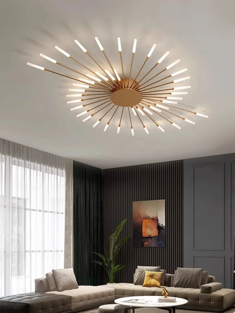 Modern LED Ceiling Chandelier for Home Lighting and Bedroom Luster