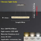 Modern Crystal LED Chandelier for Living and Dining Room Decor