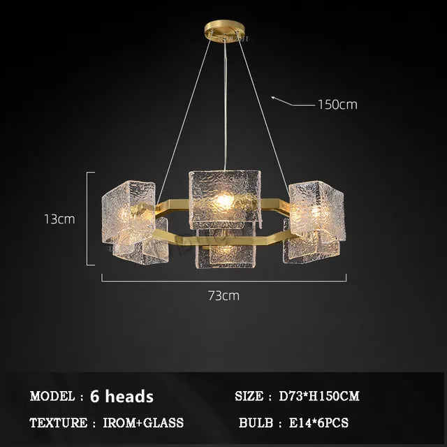 Crystal Chandelier: Modern Luxury Pendant Light for Living Room, Restaurant, and Bar
