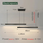 Nordic Line LED Pendant Chandelier for Dining Room & Bar