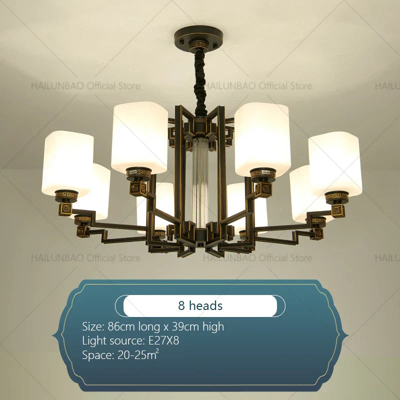 2024 New Duplex Villa Chandelier: High Jump Floor Hollow Lamps Lighting
