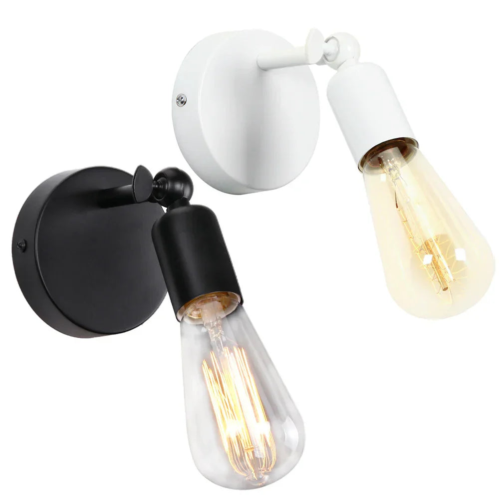 Modern LED E27 Wall Light Flexible Sconce Vintage Wall Lights Fixture for Bedroom