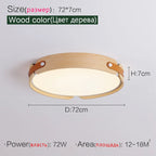 Modern Minimalist Round Ceiling Lights LED Living Room Lamp