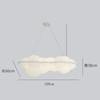Nuvola LED Cloud Pendant Lamp - Nordic Style for Living Room and Bedroom