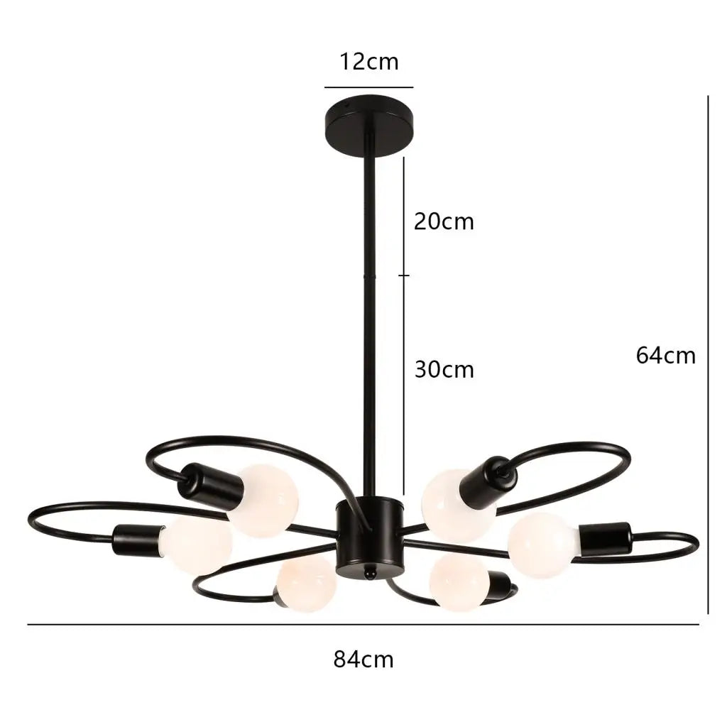 Modern LED Ceiling Chandeliers for Living Room Dining Bedroom - Nordic Pendant Light