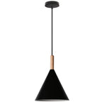 Nordic Modern Wood Aluminum Pendant Lights E27 Hanging Lamps Fixtures Lighting