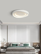 Round Master Bedroom Lamp: Modern Nordic LED Ceiling Lamps for Living & Study Rooms
