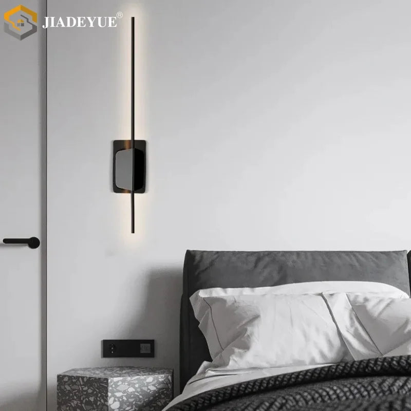 Nordic LED Wall Lamp for Living Room and Bedroom by - Modern Minimalist Design