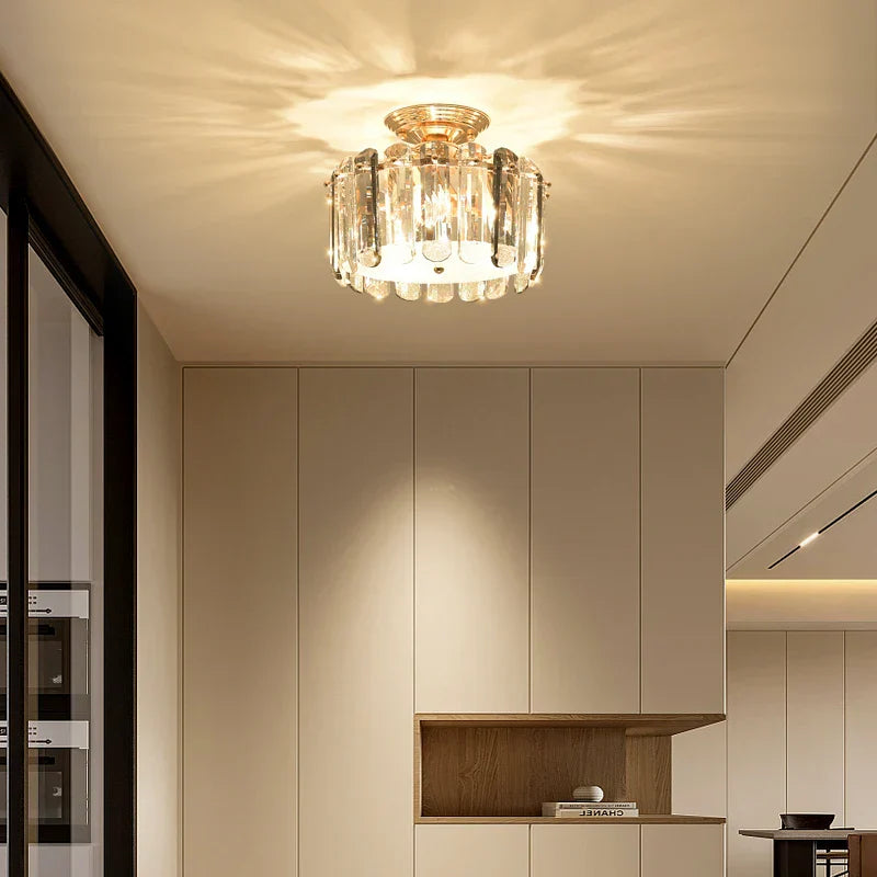Crystal LED Ceiling Chandelier for Home Decor