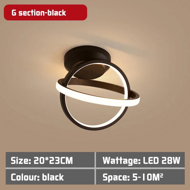 Minimalist Nordic LED Wall Lamp for Balcony, Corridor, and Cloakroom