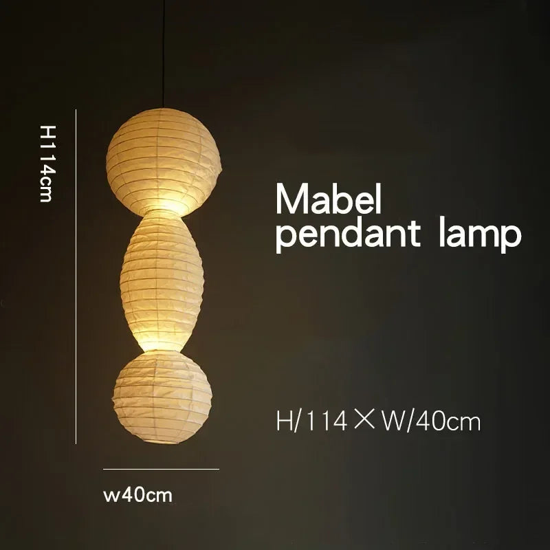 Noguchi Paper Lantern Pendant Lamp for Creative Living Spaces