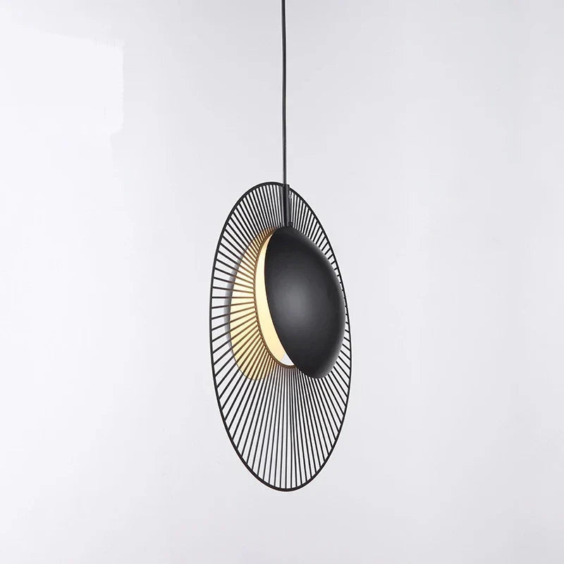 LED Pendant Light: Designer Forestier Oyster Lamp for Loft Bedroom Decor