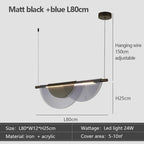 Nordic Minimalist LED Chandelier for Dining Room Table Pendant Lights