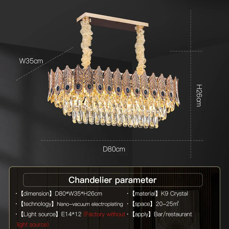 Crystal Chandelier: Elegant & Modern Bedroom & Living Room Lighting