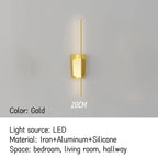 Nordic LED Wall Lamp for Living Room and Bedroom by - Modern Minimalist Design