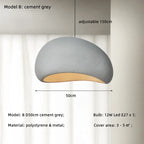 Nordic Cream Style Wabi Sabi LED Pendant Light - Retro Loft Design