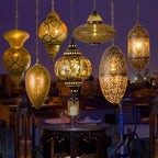 Turkish Pendant Lamp: LED Morocco Lighting for Restaurant, Bar, and Hallway