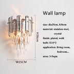 K9 Crystal Modern Ceiling Chandelier for Living Room Lighting Fixture