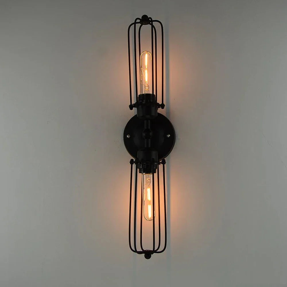 Retro Vintage Industrial Wall Light Bedside Lamp Living Room Bedroom Staircase Lighting Fixtur