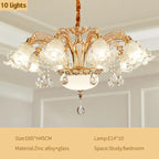 Crystal Luxury Ceiling Chandelier for Living Room, Hotel, Villa Lobby - Nordic Modern Lighting