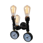 Rustic Water Pipe Wall Sconce Light for Home Decor