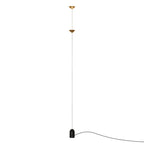 Cone Design Art Iron Hanging Cable Floor Lamp