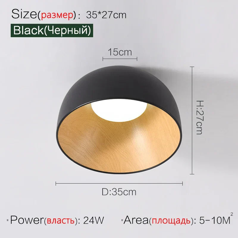 Nordic Wooden Ceiling Chandelier: Modern Duo Ceiling Light for Living Room, Restaurant, and Balcony.