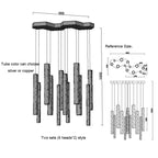 Modern Cylindrical LED Ceiling Chandelier for Home Decor Lighting