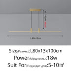 Modern LED Pendant Lights Dining Room Bar Counter Chandelier