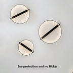 Modern Circle LED Ceiling Lamp for Bedroom Study Living Room Decor