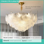 Shell Chandelier: Modern French Luxury Lighting for Nordic INS Wind Bedroom