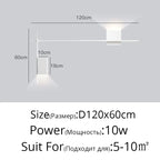 Modern Long Strip Wall Light for Living Room Hotel Bedside Stairs Fixtur