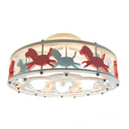 Trojan Kids Ceiling Lamp: Modern, Simple, Warm, Creative for Bedrooms & Corridors.
